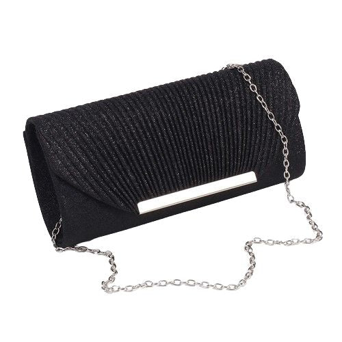 Bolsa Feminina Tiracolo de Luxo Brilhante
