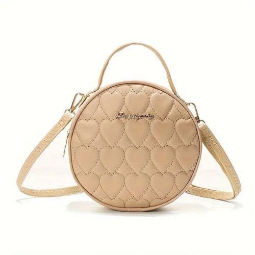 Bolsa Transversal Feminina Redonda