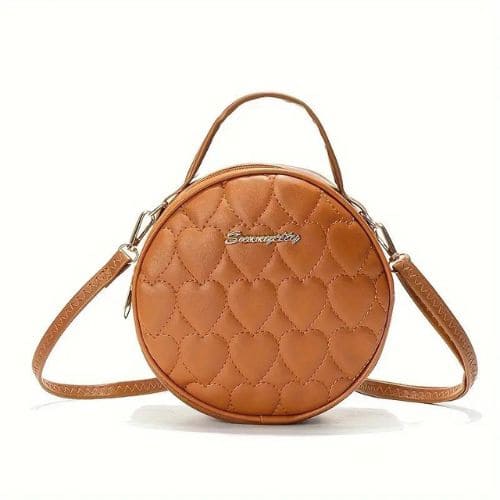 Bolsa Transversal Feminina Redonda