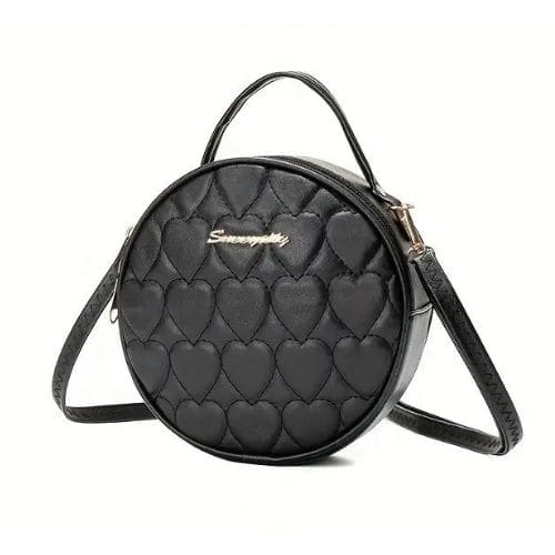 Bolsa Transversal Feminina Redonda