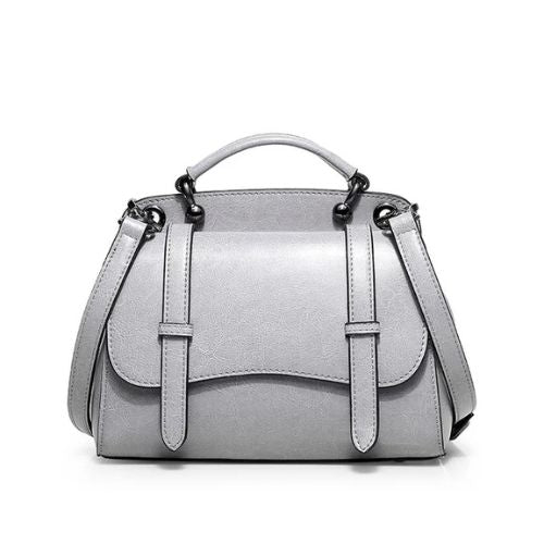 Bolsa de Mão Pequena de Couro
