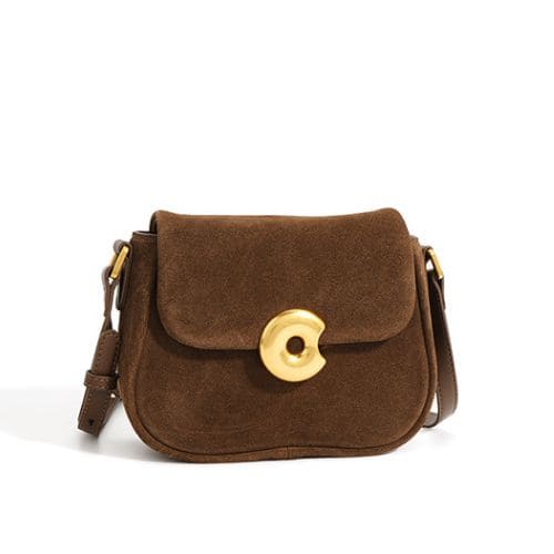 Bolsa de Ombro Camurça