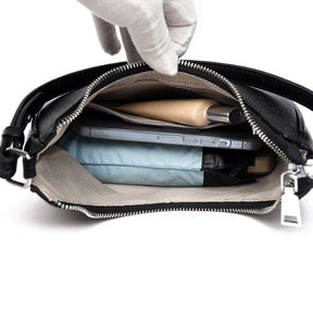 Bolsa de Ombro Feminina de Couro Casual